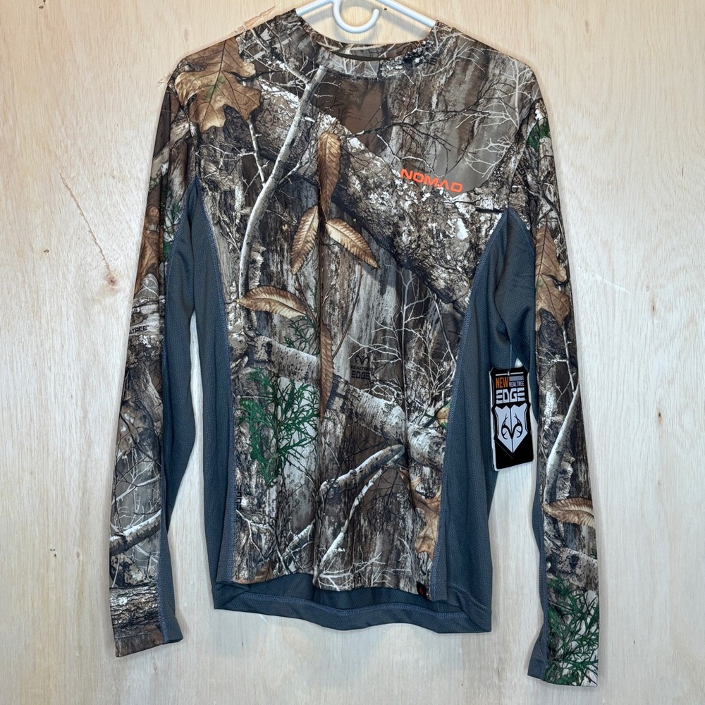 Nomad Realtree Edge Men's Long Sleeve Shirt Size Small New with Tags